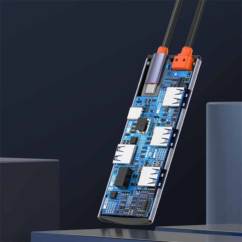 هاب 5 پورت Type-C الدینیو DS-15U