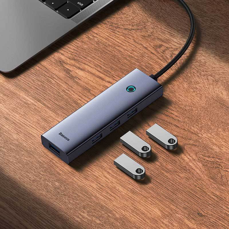هاب 5 پورت Type-C باسئوس UltraJoy Series B00052809813-00