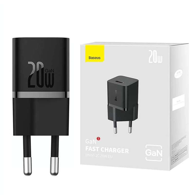 کلگی فست شارژ Baseus GaN5 CCGN050 3A 20W Type-C