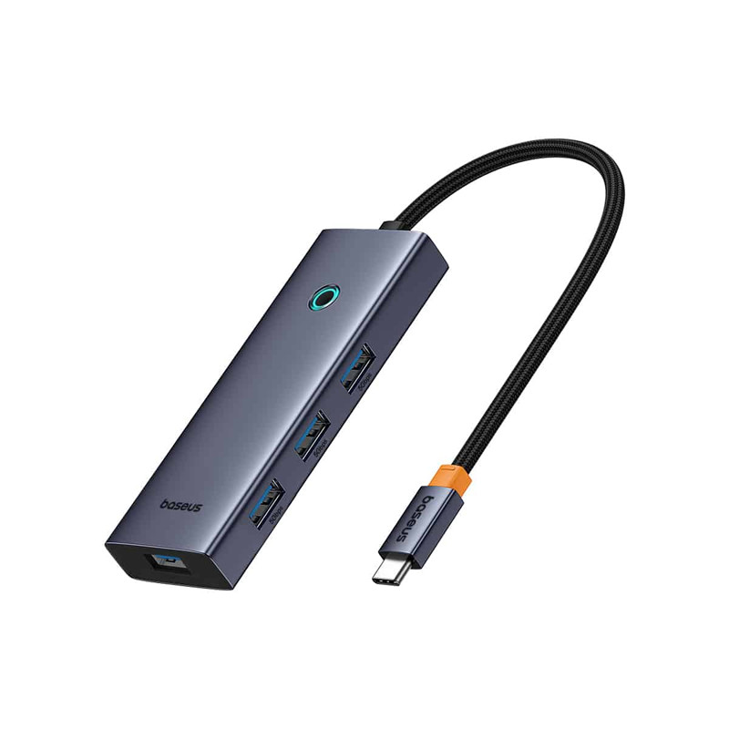 هاب Baseus UltraJoy Series BS-OH149 B00052801811-01 Type-C To USB 3.0/Type-C PD