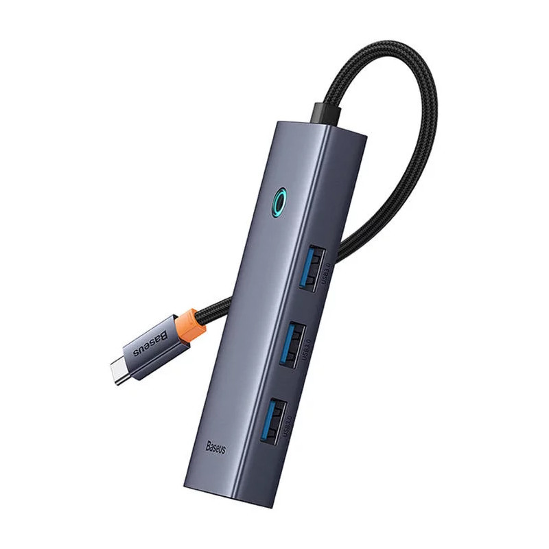 هاب 4 پورت Type-C باسئوس UltraJoy Series B0005280A813-03