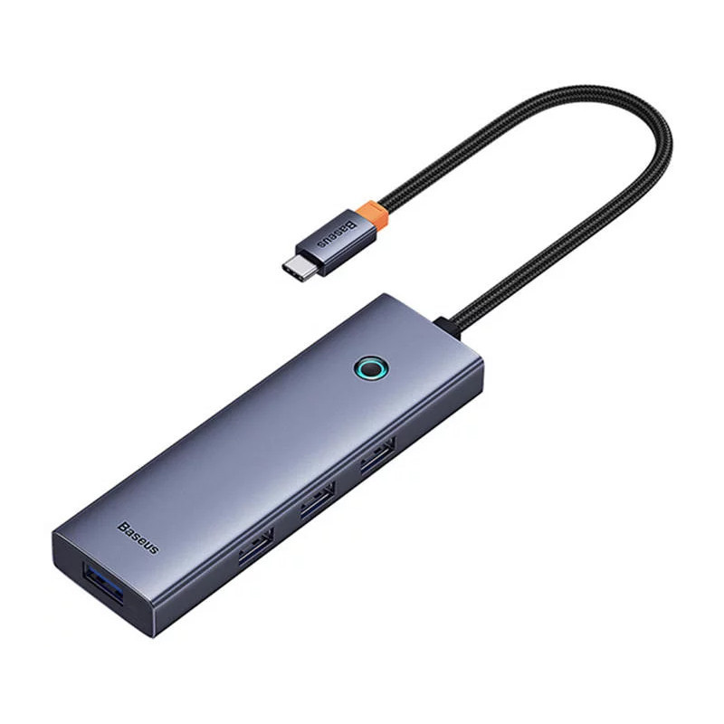 هاب 4 پورت Type-C باسئوس UltraJoy Series B0005280A813-03