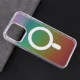 قاب شفاف هولوگرامی Q Series مگ سیف iPhone 15 Pro Max