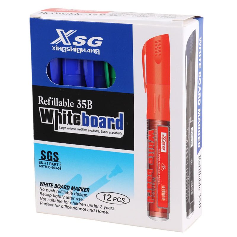 ماژیک وایت برد نوک گرد XSG EN-71 بسته 12 عددی