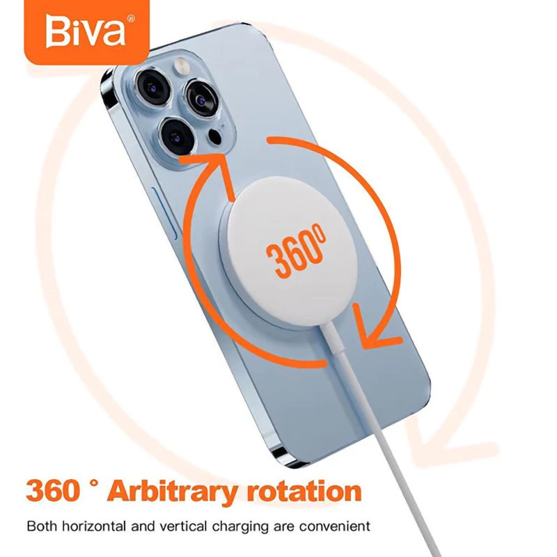شارژر بی سیم فست شارژ Biva WLC-07 15W