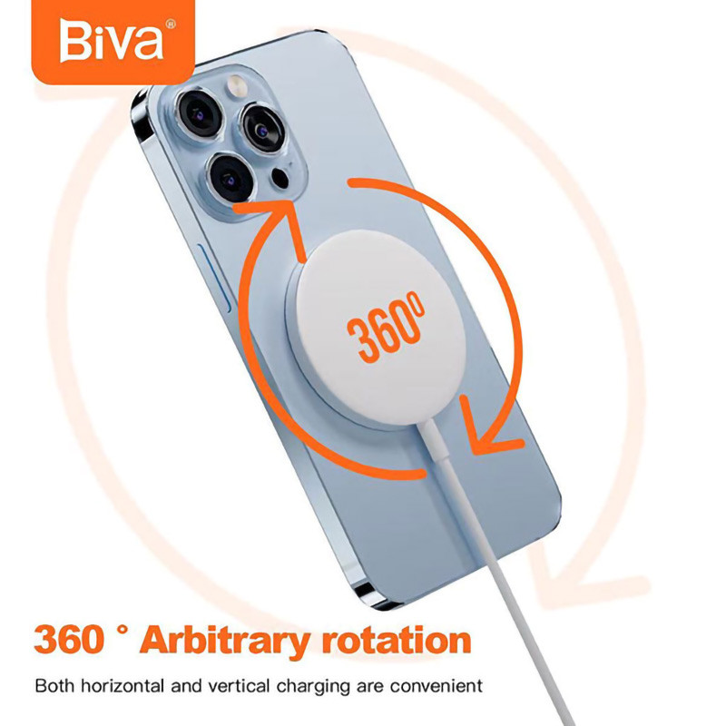 شارژر بی سیم فست شارژ Biva WLC-07 15W
