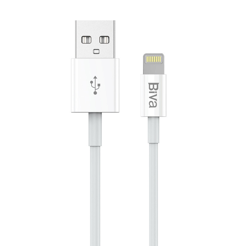 کابل آیفونی فست شارژ Biva C-11L 3A 1.5m