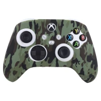 روکش دسته بازی Xbox X/S طرح چریکی سبز مشکی