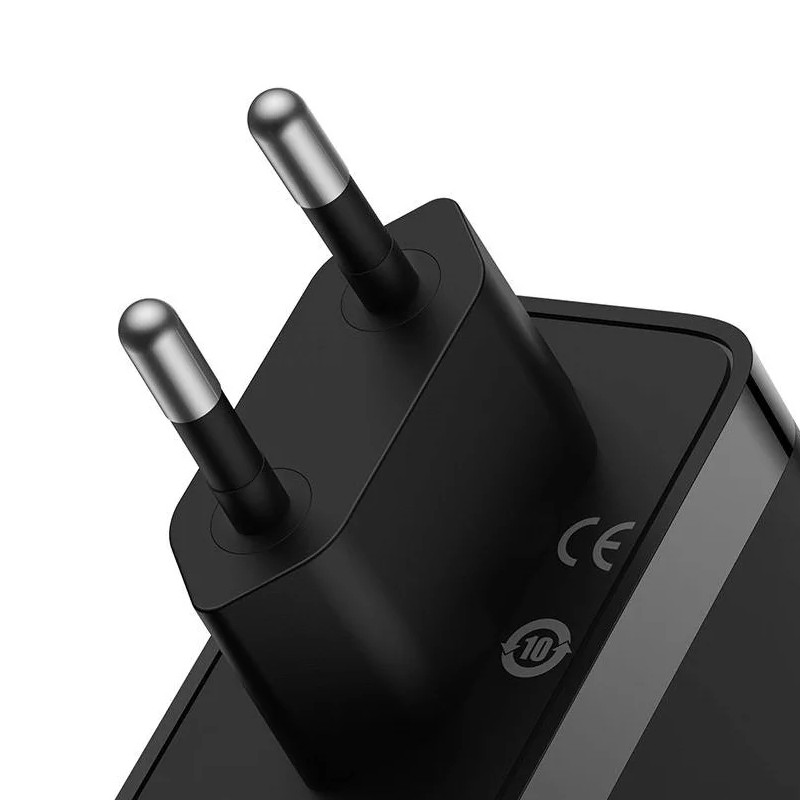 شارژر دیواری فست شارژ Baseus GaN5 Pro CCGP100 3Port 5A QC PD 140W + کابل تبدیل تایپ سی