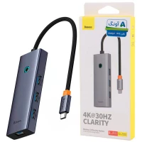 هاب 5 پورت Type-C باسئوس UltraJoy Series B00052809813-00