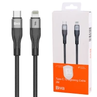 کابل تبدیل فست شارژ Biva C-20CL Type-C To Lightning 3A 2m
