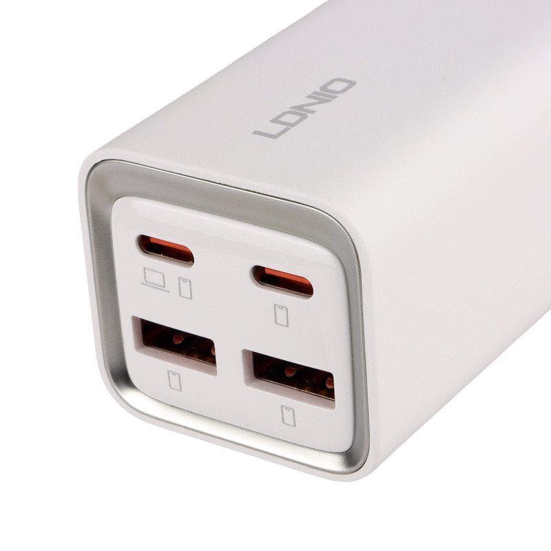 شارژر رومیزی فست شارژ Ldnio A4610C 4Port 5A QC4.0 PD 65W