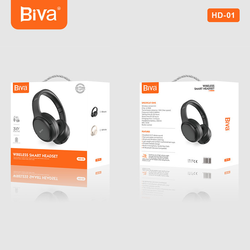هدفون بلوتوثی بیوا HD-01