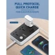 شارژر دیواری فست شارژ Ldnio A2423C 2Port 3A QC3.0 PD 25W + کابل تایپ سی