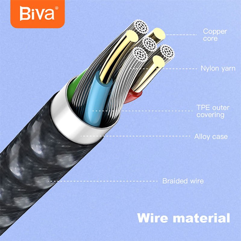 کابل تبدیل Biva JACK-01L Lightning to AUX