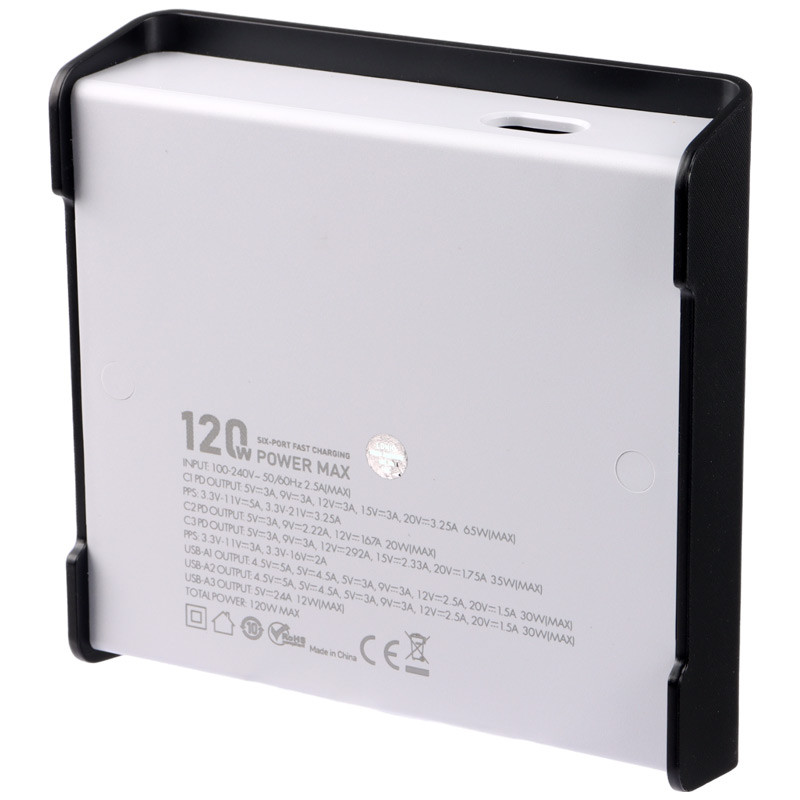 شارژر رومیزی فست شارژ Ldnio Q605 6Port 5A QC3.0 PD3.0 65W