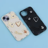 قاب طرحدار Rich عروسکی برجسته iPhone 13 / 14