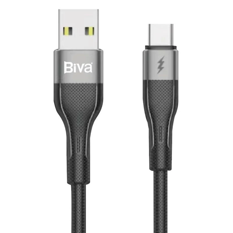 کابل تایپ سی فست شارژ Biva C-20T 3A 2m