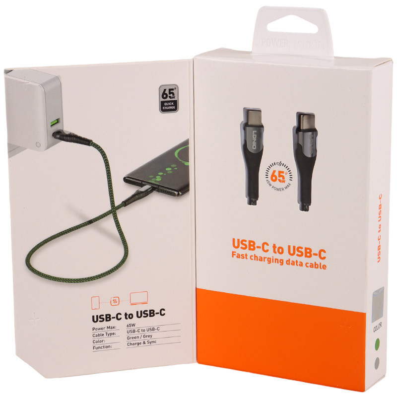 کابل تبدیل فست شارژ Ldnio LC101 Type-C To Type-C PD 65W 1m