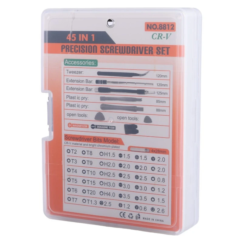 ست پیچ گوشتی تعمیرات موبایل CR-V No.8812