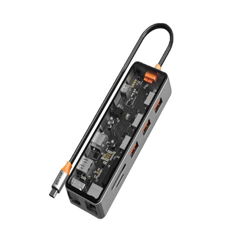 هاب 11 پورت Type-C بیوا HUB-04
