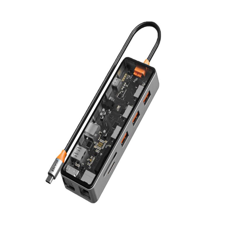 هاب 11 پورت Type-C بیوا HUB-04