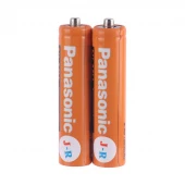 باتری دوتایی نیم قلمی شارژی Panasonic NI-MH J-R AAA 630mAh