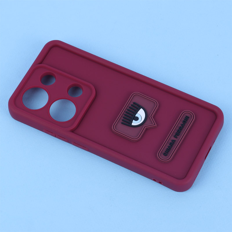 قاب سولید Chiara Ferragni محافظ لنزدار Xiaomi Redmi Note 13 Pro 4G