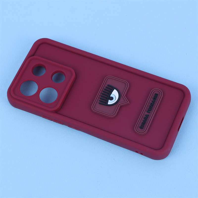 قاب سولید Chiara Ferragni محافظ لنزدار Xiaomi Poco X6