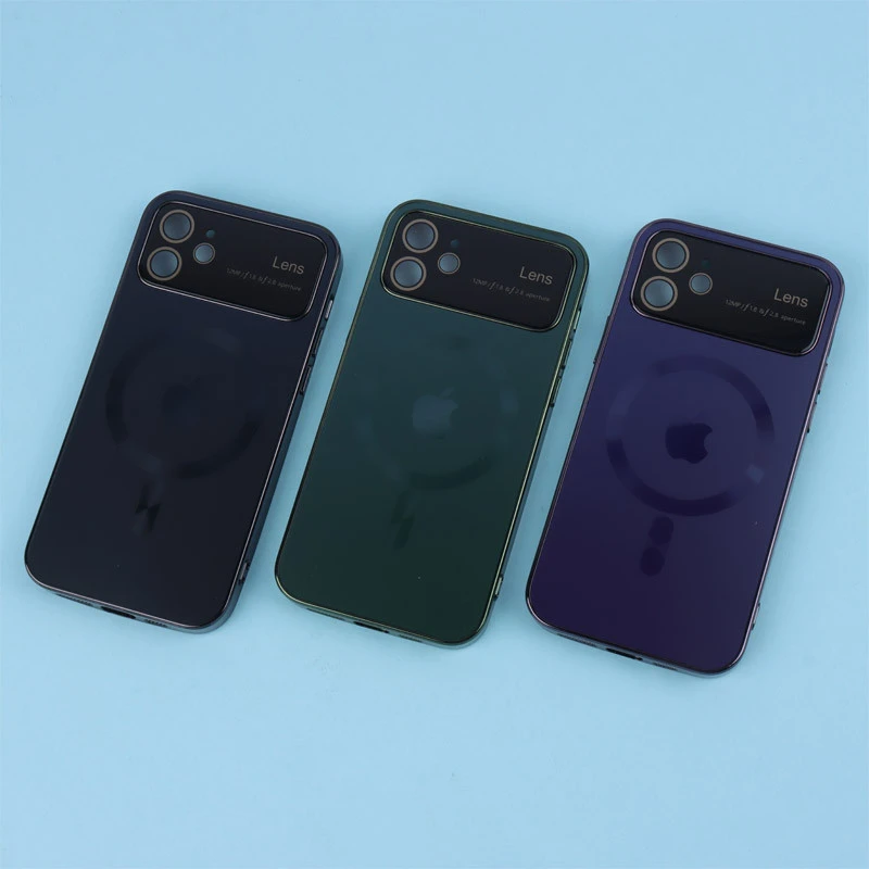 قاب مگ سیف مات Lens Aperture اورجینال محافظ لنزدار iPhone 12