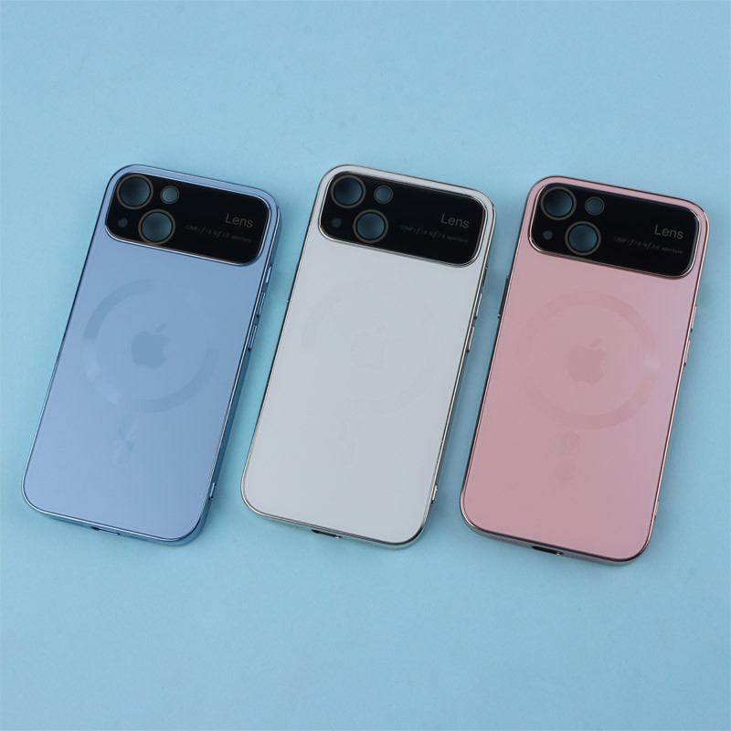 قاب مگ سیف مات Lens Aperture اورجینال محافظ لنزدار iPhone 13