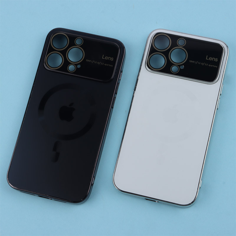 قاب مگ سیف مات Lens Aperture اورجینال محافظ لنزدار iPhone 15 Pro Max
