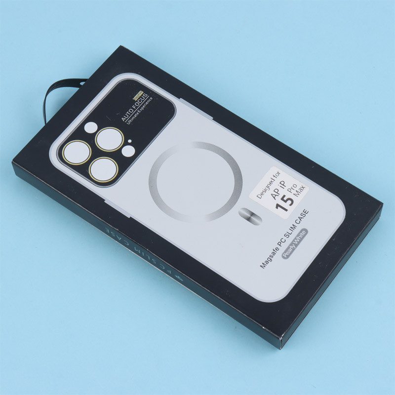 قاب مگ سیف مات Lens Aperture اورجینال محافظ لنزدار iPhone 15 Pro Max
