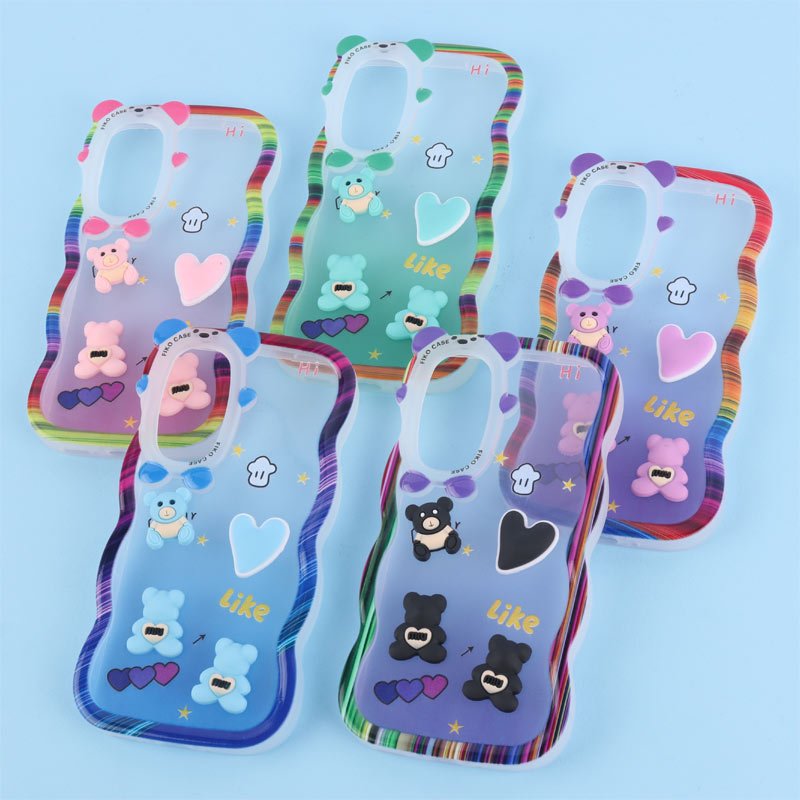 قاب عروسک برجسته گوش دار Samsung Galaxy A54