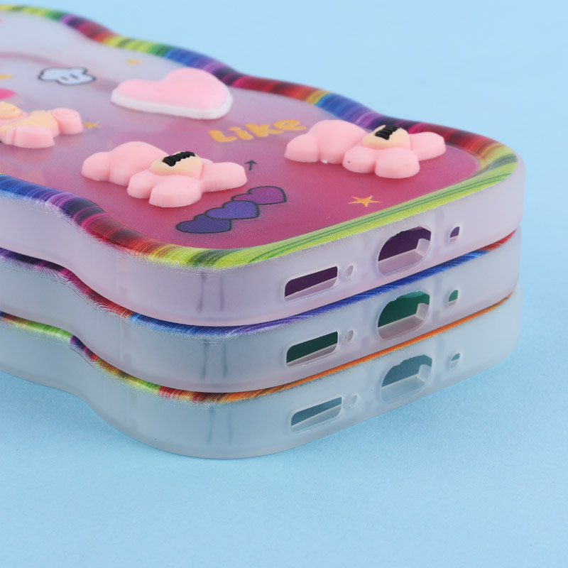 قاب عروسک برجسته گوش دار Samsung Galaxy A54