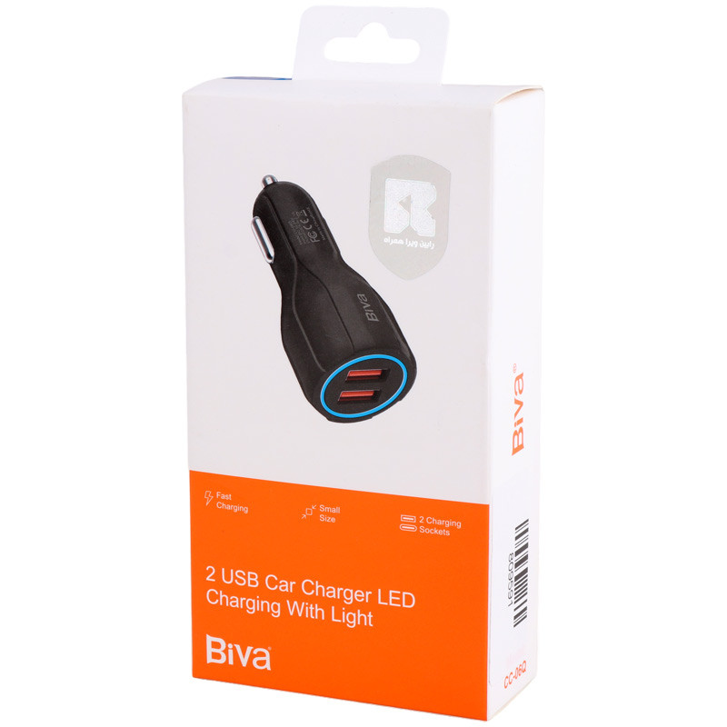 شارژر فندکی فست شارژ Biva CC-06Q 3.1A QC3.0 30W