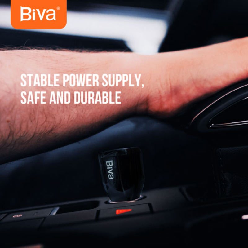 شارژر فندکی فست شارژ Biva CC-06Q 3.1A QC3.0 30W