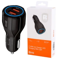 شارژر فندکی فست شارژ Biva CC-06Q 3.1A QC3.0 30W
