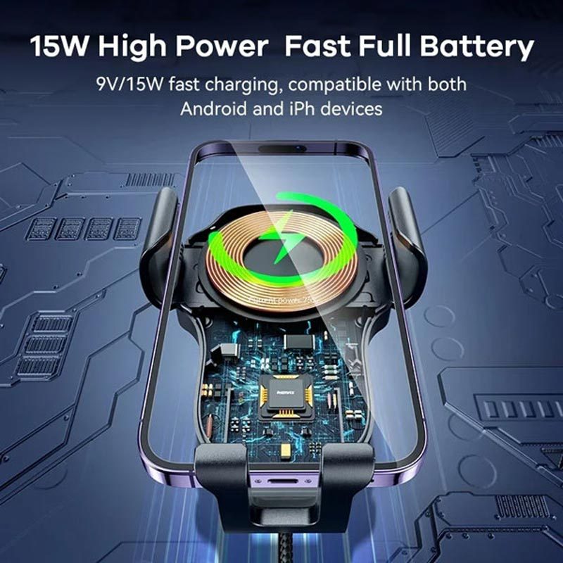 هولدر و شارژر وایرلس Biva BH-21 15W