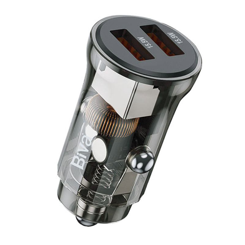 شارژر فندکی فست شارژ Biva CC-08 3.1A 15W