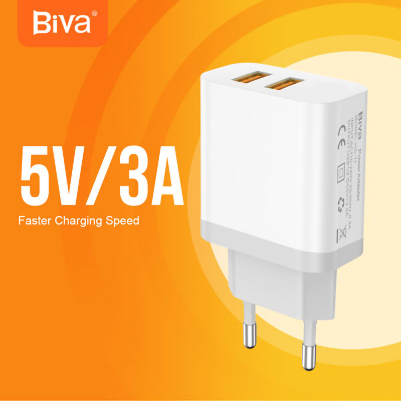 کلگی شارژ Biva HC-11 2Port 3A 15W