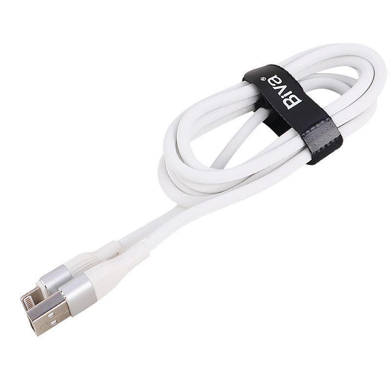 کابل آیفونی فست شارژ Biva C-02L 2.4A 1.2m