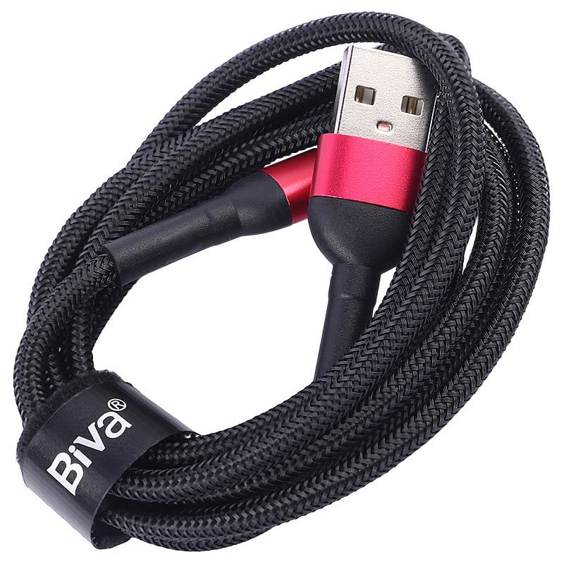 کابل تایپ سی فست شارژ Biva C-15T 3A 1.2m