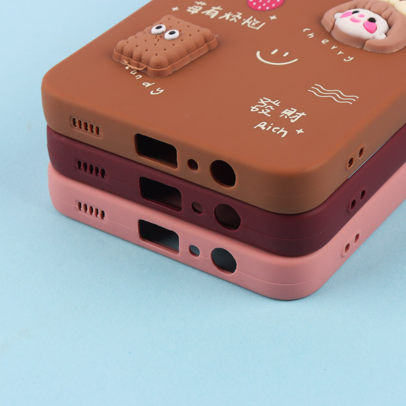قاب فانتزی عروسکی Pro Camera محافظ لنزدار Samsung Galaxy A12 / M12 کد 1