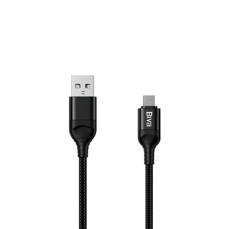 کابل میکرو یو اس بی Biva C-03V 2.4A 1.2m