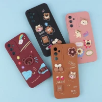 قاب فانتزی عروسکی Pro Camera محافظ لنزدار Samsung Galaxy A14 4G / A14 5G