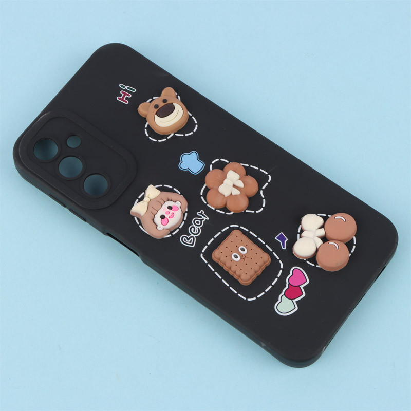 قاب فانتزی عروسکی Pro Camera محافظ لنزدار Samsung Galaxy A14 4G / A14 5G