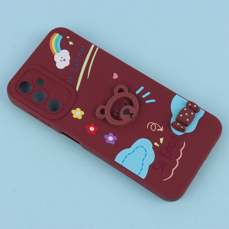 قاب فانتزی عروسکی Pro Camera محافظ لنزدار Samsung Galaxy A14 4G / A14 5G