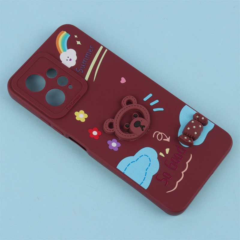 قاب فانتزی عروسکی Pro Camera محافظ لنزدار Xiaomi Redmi Note 12 4G