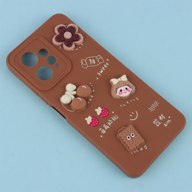 قاب فانتزی عروسکی Pro Camera محافظ لنزدار Xiaomi Redmi Note 12 4G